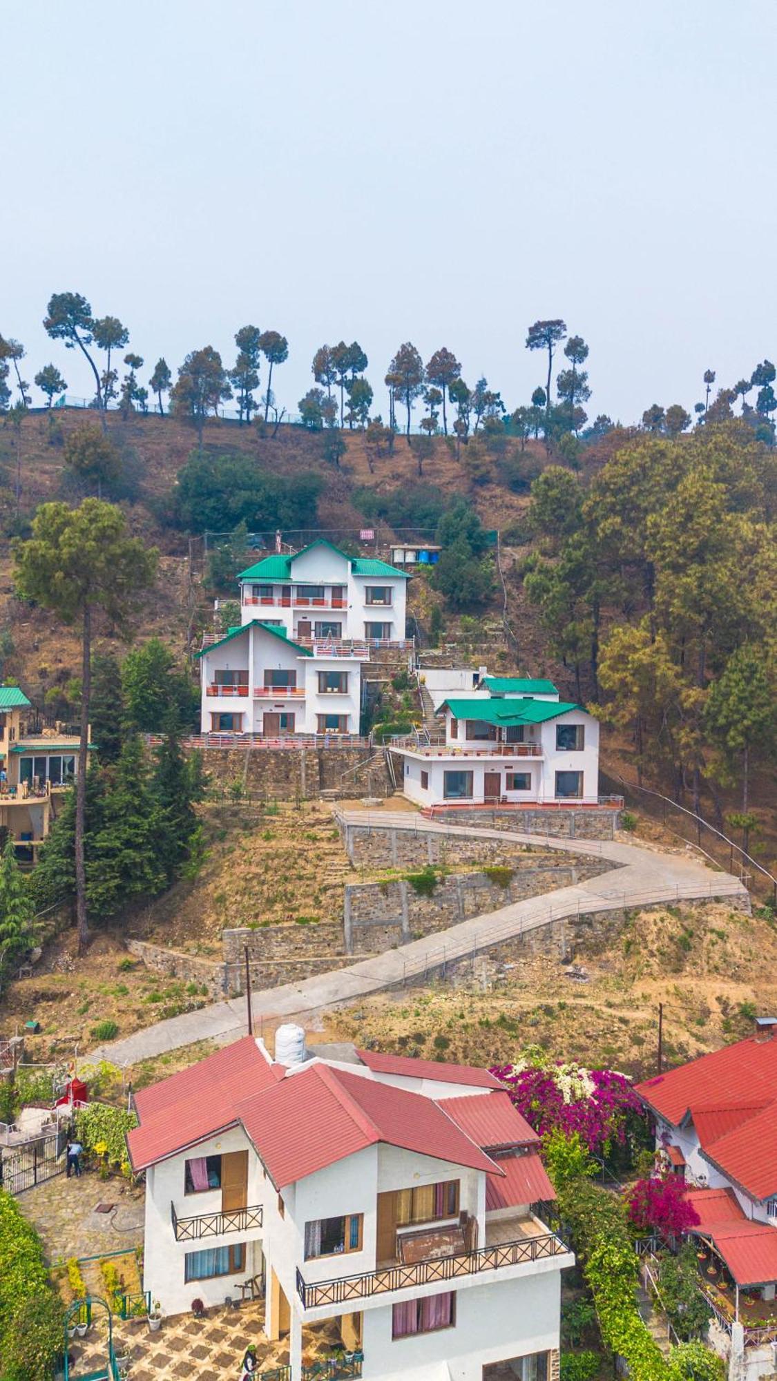Hostie Sahasrara-3Bhk Chalets, Majkhali, Ranikhet Exterior foto